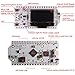 MakerFocus ESP32 Development Board WiFi Bluetooth LoRa Dual Core 240MHz CP2102 with 0.96inch OLED Display and 433/470MHz Antenna Upgrade Version for Arduino