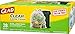 Glad Trash Bags, Clear Recycling Drawstring Large Garbage Bags, Clear, 30 Gallon, 28 Count