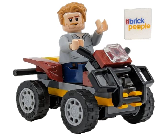 LEGO Jurassic World: Owen Grady Minifigure with Quad ATV