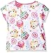 Shopkins Girls' Little 3-Piece Pajama Set, Pink, 6