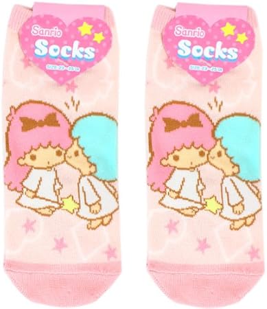 Amazon リトルツインスターズ キキララ 大人ソックス 靴下 ハート サンリオ 大人スニーカーソックスシリーズ おもちゃ おもちゃ