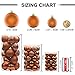 KI Store 34ct Bronze Christmas Ball Ornaments 1.57