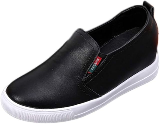 Amazon Klian クラシックスリッポン レディース スリッポン 無地 デッキシューズ シューズ インヒール スニーカー サイドゴア ベーシックスリッポン おしゃれ かっこいい ローカット シンプル 上履き 軽い 履き心地 日常使い ローファー スリッポン