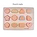 rolimate Wooden Shape Puzzle for 1 2 3 Yeas Old Boy Girl Learning Games Wooden Shape Recognition Geometric Board Preschool Learning Toys Educational Toys Developmental Toys for Babies Kids