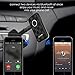 Bluetooth Receiver, Otium Bluetooth Car Audio Adapter Wireless Hands-Free Car Kits 3.5mm AUX Output with Mic for Home/Car Stereo Music System Bluetooth Dongle