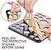 CosmoSpa Acrylic Makeup Brush Holder & Rack for Air Drying Cosmetic Brushes