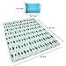 DOZZZ Waterproof Sand Proof Picnic Blanket Foldable Compact Mats for Camping Beach Outdoor Park Grass Travel Festival Sporting Events
