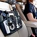 Think Clean Car Front Seat Organizer (Black -13.8 x 11.5 inches) Mid-Sized Auto Storage for Files, Laptop, Table and Cell Phone. Heavy-Duty Strap and Secure Buckle