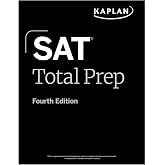 SAT Total Prep, Fourth Edition (2026-2027): Includes 4 Full Length Practice Tests, 1,100+ Practice Questions + 1 Year Access to Online Quizzes and Video Lessons and Tutorials (Kaplan Test Prep)