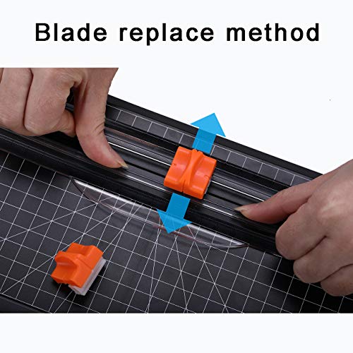 WORKLION Paper Trimmer Replacement Blades with Automatic Security