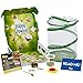 Insect Lore Deluxe Butterfly Garden with Live Cup of Caterpillars & Feeding Habitat Kit
