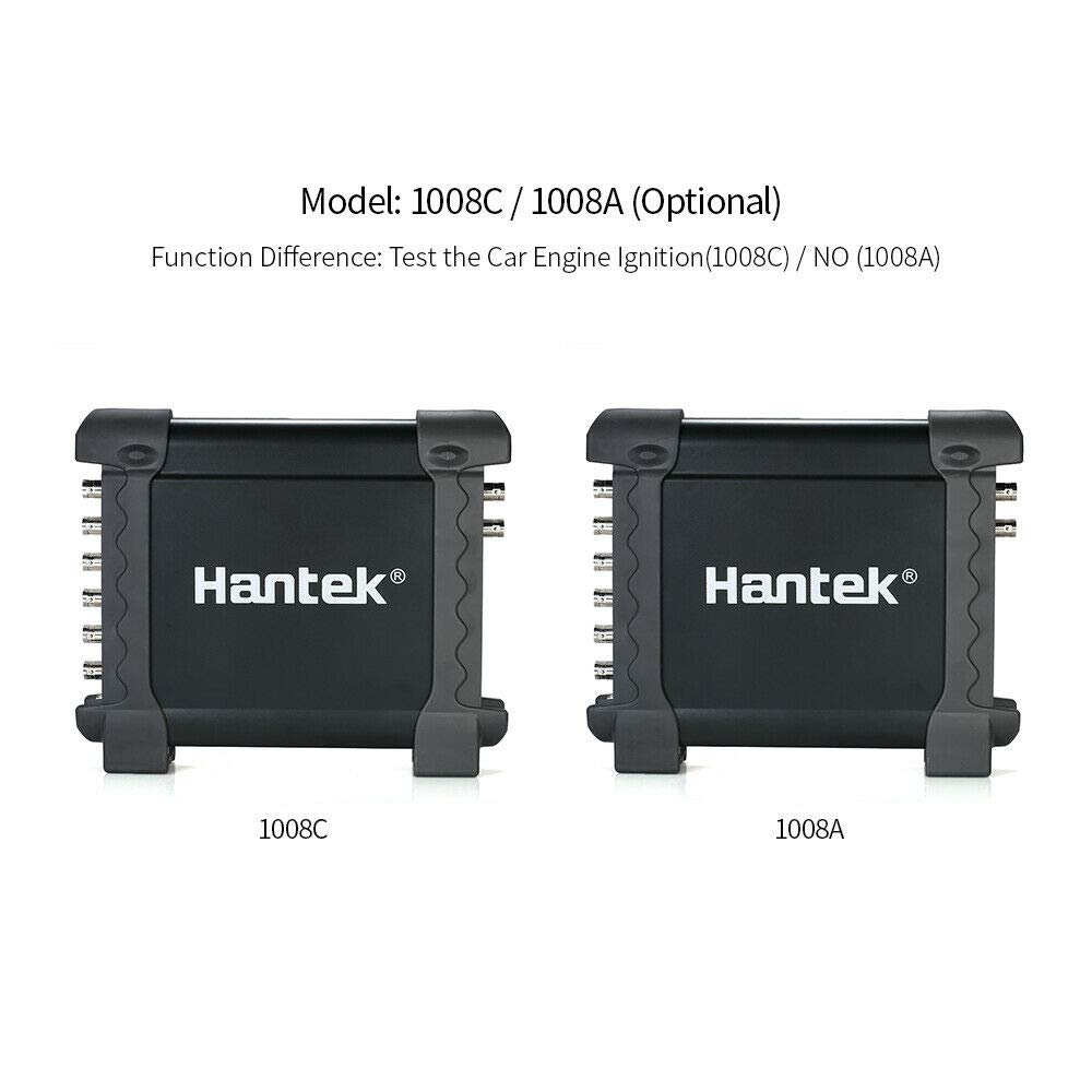 Hantek 1008C PC USB 8CH Automotive Diagnostic Digital Oscilloscope/DAQ