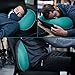 Inflatable Camping Pillow, Vive Comb Naturehike Ultralight Compact Inflatable air pillow-Best for Outdoor Travel, Hiking, Backpacking, Train, Office, Easy Carry On