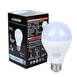 Motion Sensor Light Bulb,7W(60W Equivalent) Radar Smart Bulb Dusk to Dawn LED Motion Sensor Light Bulbs E26/E27Base Indoor Sensor Night Lights White 6500K Outdoor Motion Sensor Bulb Auto On/Off