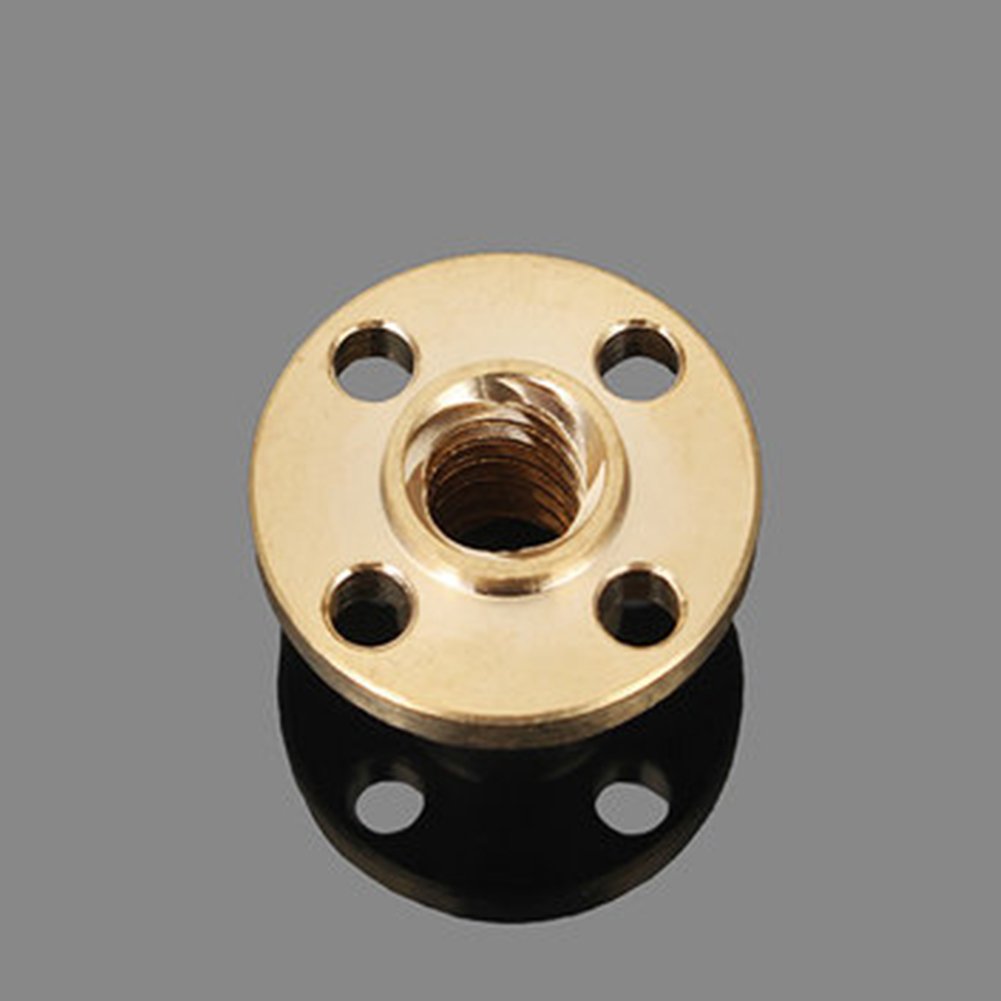 Lead Screw Nut 8mm 4 Start T Type Lead Screw Nut Brass Nut For Prusa 3d Printer Cnc Parts 8mm Amazon In Home Improvement