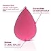 Vivi Cosmetics Beauty Sponge Blender - Latex Free Premium Makeup Sponge - For Cream, Liquid or Powder Application