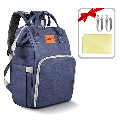 Amazon.com: Mochila para pañales, Azul marino.: Baby