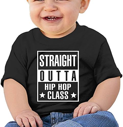 Baby's HIP HOP Dance Tshirts Little Unisex Black Size 12 Months (6-24 Months)