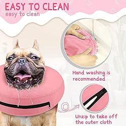 Supet Inflatable Dog Cone Collar Alternative After