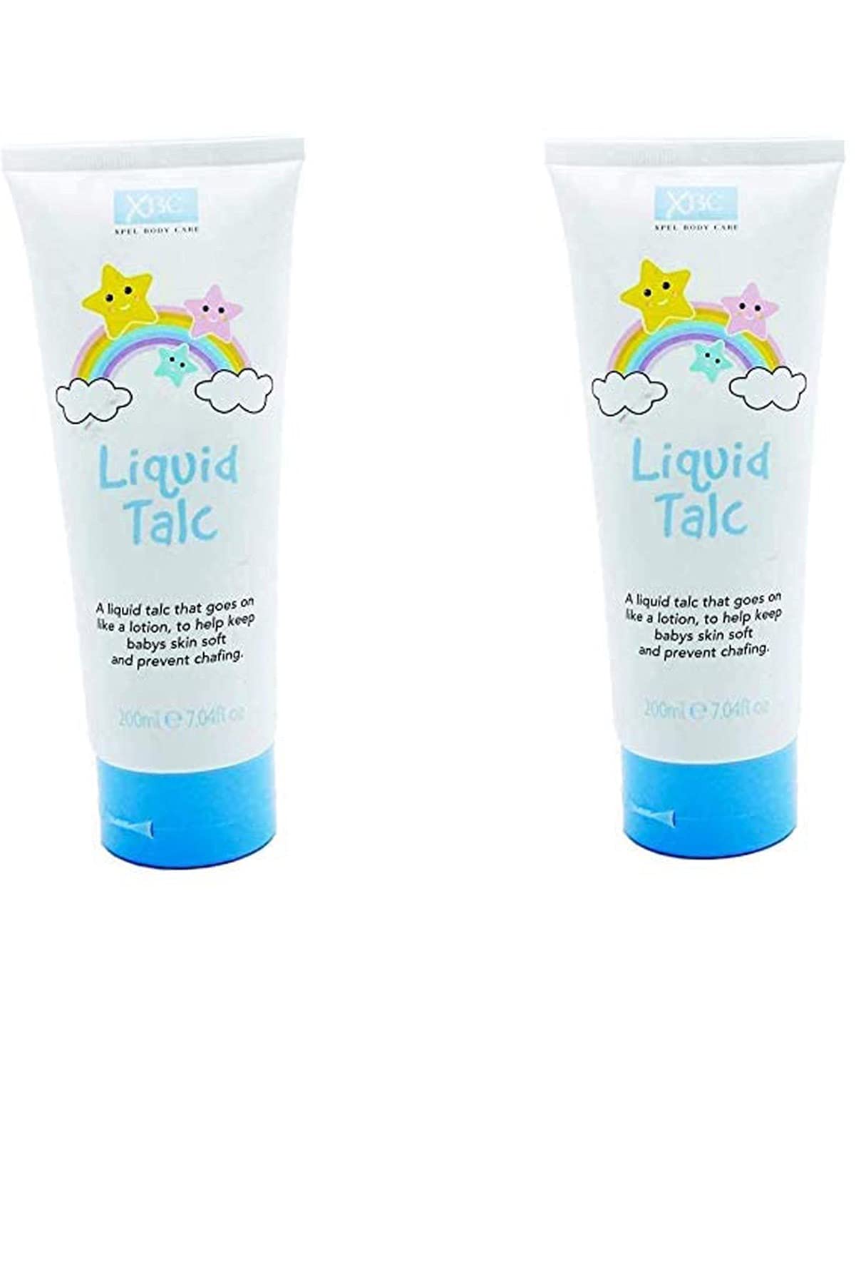 Liquid Talc Lotion 200ml (Pack of 2) - Protects baby skin and prevents chafing