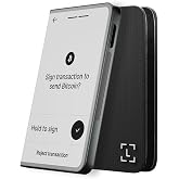 Ledger STAX - Premium Crypto Wallet - Securely Build Your Portfolio | 3.7" high resolution, wireless touchscreen signer, intuitive navigation, with case &amp; backup
