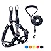 Treasborn Adjustable Dog Harness Anti-Twist Dog Leash Set for Small Medium Large Dogs, Soft and Durable Vest Harness Leash for Daily Training Walking Running and Easy Control
