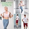 Weighted-Skipping-Rope-Adult-Fitness-Speed-Jump-Rope-for-Gym-Home-Exercise-Men-Women-Kids-Tangle-Free-with-Foam-Handles-for-Workouts-Ideal-for-Calorie-Fat-Burning-Endurance-Training Skipping Rope Adult Fitness Jump Ropes for Fitness with Soft Foam Handles Women Men & Kids - Adjustable Speed Jumping…