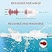 Small Ear Plugs for Sleeping, Ear Plugs for Women with Smaller Ear Canals-Upgraded Ear Plugs(SNR31dB)- Noise Reduction Ear Plugs for Snoring,Work, Office,Airplane Travel, Gardening (red)