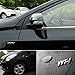 3D Metal VVT-I Car Side Fender Rear Trunk Emblem Badge Sticker Decals for Toyota Camry Lexus Is Es Rx