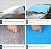 BESTTRENDY Car Windshield Snow Cover & Sun Shade Protector - Fits Cars CRVs