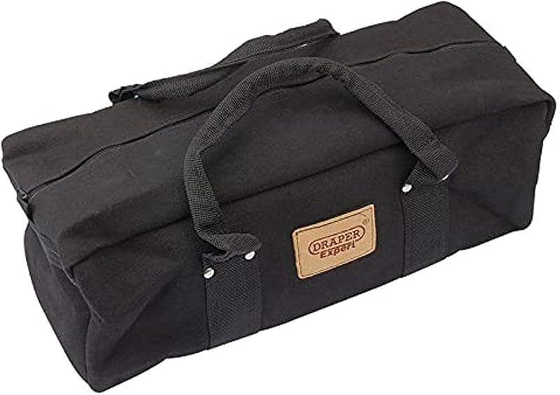 Draper 72973 Expert Black Tool Bag 460 x 160 x 170mm Storage Carry Case
