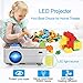 2019 New Mini Portable Home Theater Projector 3200 Lumen 1280720 HD Multimedia Video Projectors for Gaming Movie Blu Ray DVD Laptop PC Smarphone with WiFi Wireless Screen Mirrorthumb 4