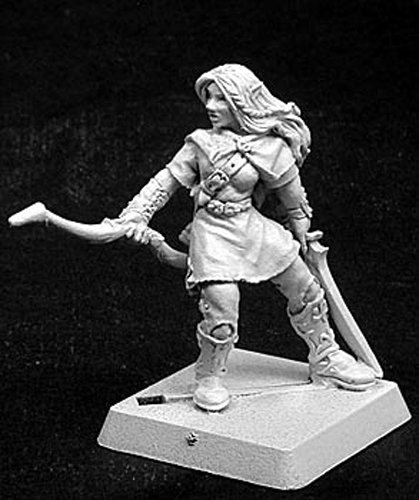 Selwyn Elven Captain Miniature 25mm Heroic Scale Warlord Reaper Miniatures