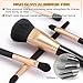 BESTOPE Professional Makeup Brushes without Shed Premium Synthetic Foundation Brush Set Kit for Blending Powder Blush Concealer Highlighter Eyeshadows