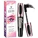 Natural 4D Silk Fiber Lash Mascara, Waterproof & Smudge-Proof, All Day Exquisitely Lush, Full, Long, Thick, Smudge-Proof Eyelashes