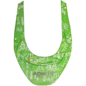 AONIJIE New Sports Ice Towel for Women and Men Quick-Drying and Neck Sun Protection Triangle Can Hold Ice for Running Cycling