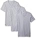Lacoste Men's 3 Pack Slim V Neck Tee, Grey, XL