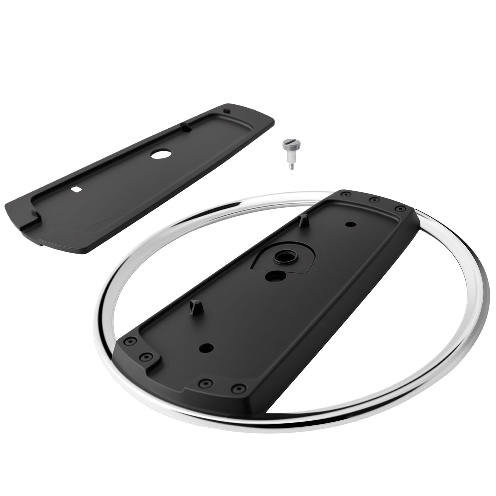 Photo 1 of Aubertaro Vertical Stand for PS5 Slim&PS5 Consoles,Non-Slip Vertical Mount for PlayStation 5 Console (Silvery)