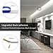 HitLights White LED Strip Lights 4000K, 10ft High Density 12V Tape Light, 360LEDs, 530 Lumens/ft, 4.6 Watt/ft, IP30, CRI 90+,Lighting for Cabinet, Mirror, Kitchen, UL-Listed(Power Source Not Included)