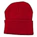 Super Stretch Knit Watch Cap Beanie - Red OSFM