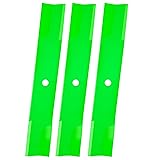 TENGMUJX 3 Pack Mower Mulching Blade Set Replace