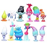 Simply Silver - Cartoon Toy - 12PCS Trolls Biggie
