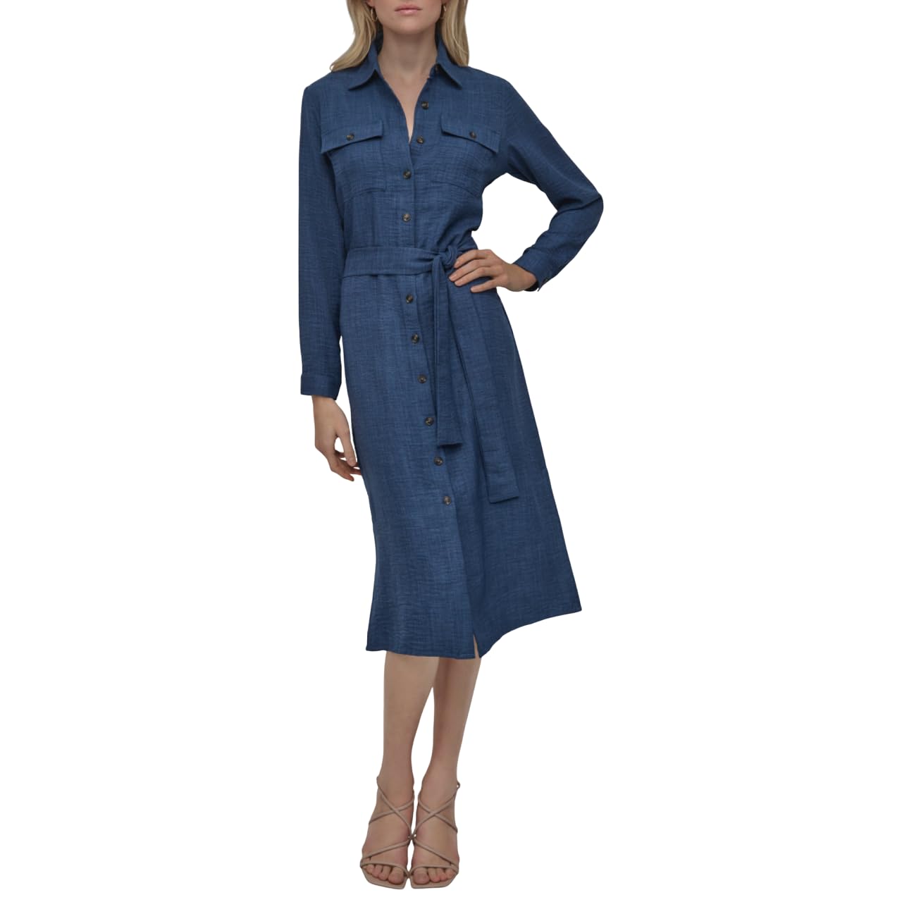 DKNY Women’s Dress, Denim, 16