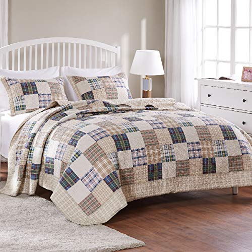 Greenland-Home-3-Piece-Oxford-Quilt-Set-FullQueen-Multicolor