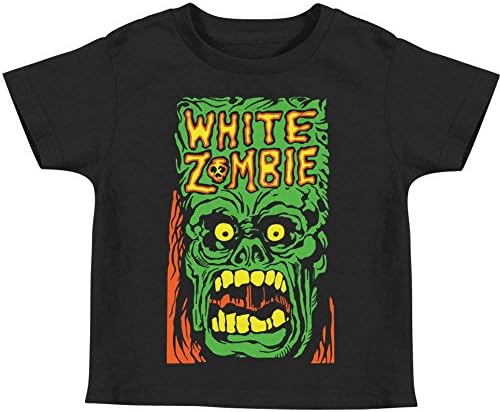 White Zombie Little Boys' Monster Yell Childrens T-shirt 2T Black