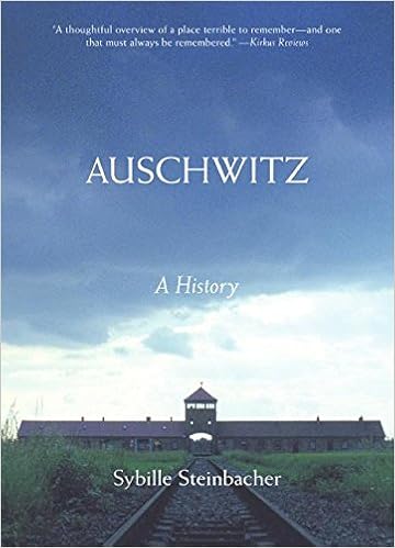 Auschwitz A History Steinbacher Sybille 9780060825829 Amazon Com Books