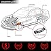 OE Style Catalytic Converter Exhaust Pipe Replaces for Honda Civic EX GX 01-05
