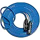 Coluber Balanced XLR Cable Male to Female â€“ 50 Ft White Pro 3-Pin Microphone Connector for Powered Speakers, Audio Interface or Mixer â€“ for Live Performance & Recording