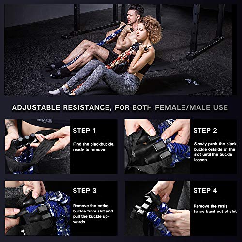 INNSTAR-Pedal-Resistance-Band-4-Models-Multifunction-Pull-Rope-Fitness-Equipment-Upgraded-3-Bands-Natural-Latex-Full-Body-Workout-for-ABS-Waist-Arm-Chest-Stretching-Slimming