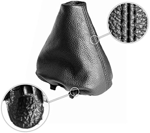 Shift Boot Lever Cuff Suitable for CITROEN C3 2003..) Real Leather